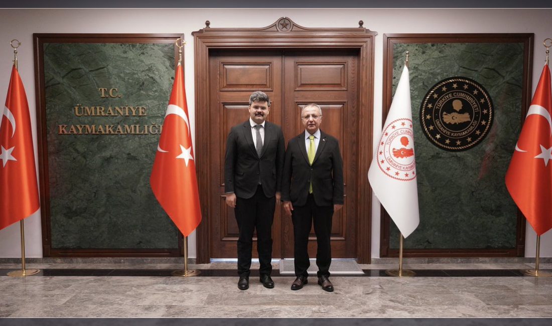 Sivas İmranlı Kaymakamı Mehmet Sevban Gökbunar, Ümraniye Kaymakamı Yüksel Çelik'i