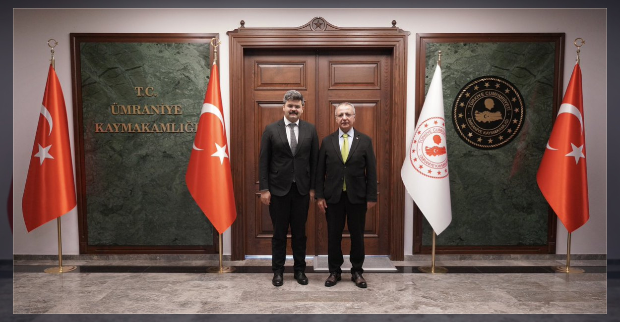Sivas İmranlı Kaymakamı Mehmet Sevban Gökbunar, Ümraniye Kaymakamı Yüksel Çelik'i