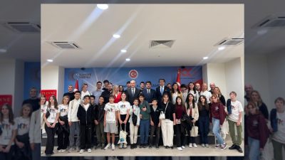 Gaziosmanpaşa Kaymakamı İskender Yönden, Erasmus+ projesi için Türkiye'de bulunan İtalya