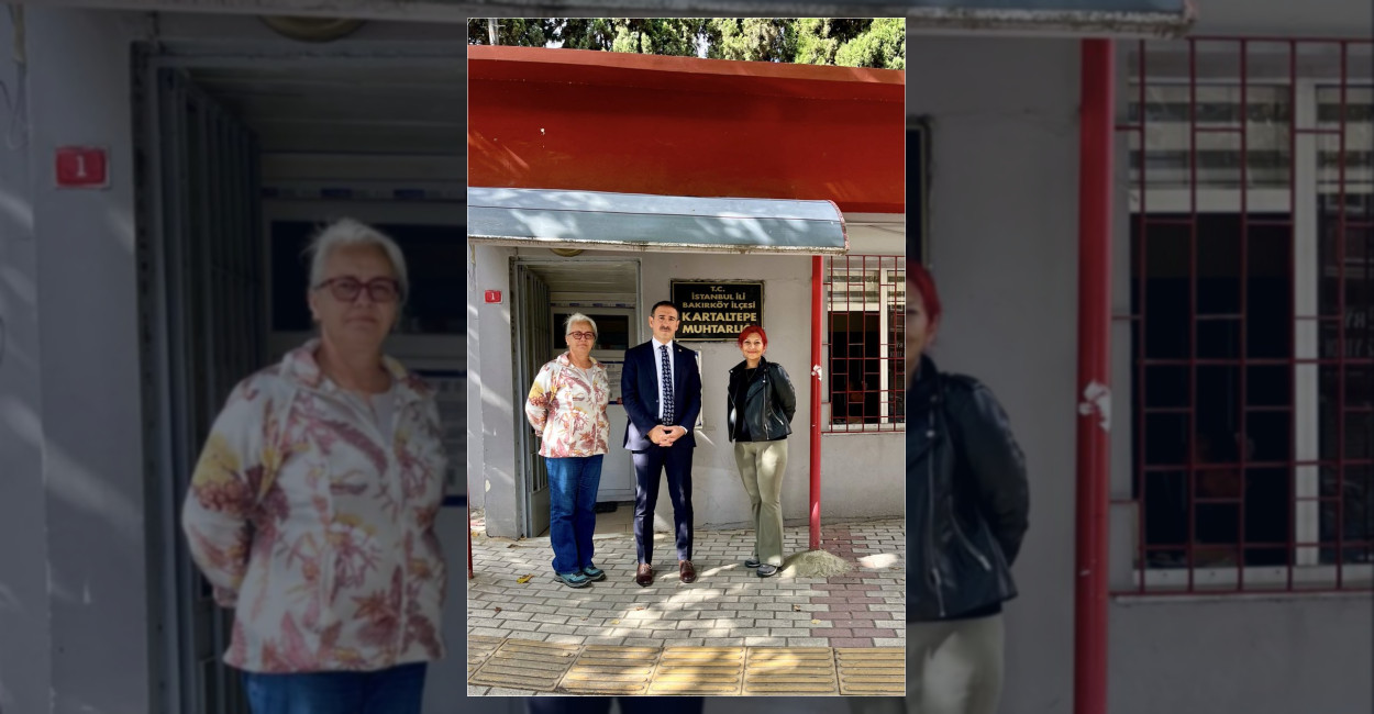 Bakırköy Kaymakamı Recai Karal, Kartaltepe Mahallesi Muhtarlığını ziyaret ederek mahalle