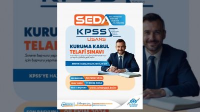 Sultangazi Belediyesi, KPSS lisans mezunu adaylar için SEDA'da düzenlenecek Kuruma