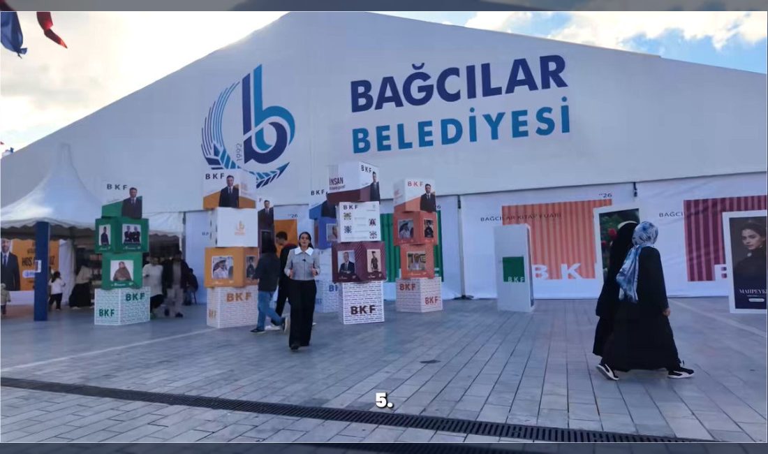 Bağcılar Belediyesi, kitapseverleri BKF'26 etkinliğinde bir araya getirmek için hazırlıklarını