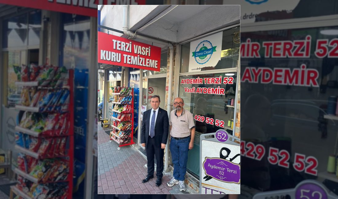 Sarıyer Kaymakamı Metin Maytalman, ilçe genelindeki esnafları ziyaret ederek hayırlı