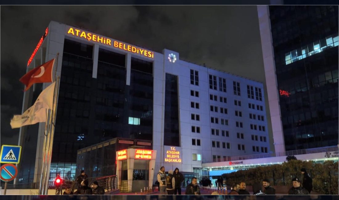 İstanbul'da Ataşehir Belediyesi'ne yönelik soruşturma kapsamında gözaltına alınan 14 şüpheliden