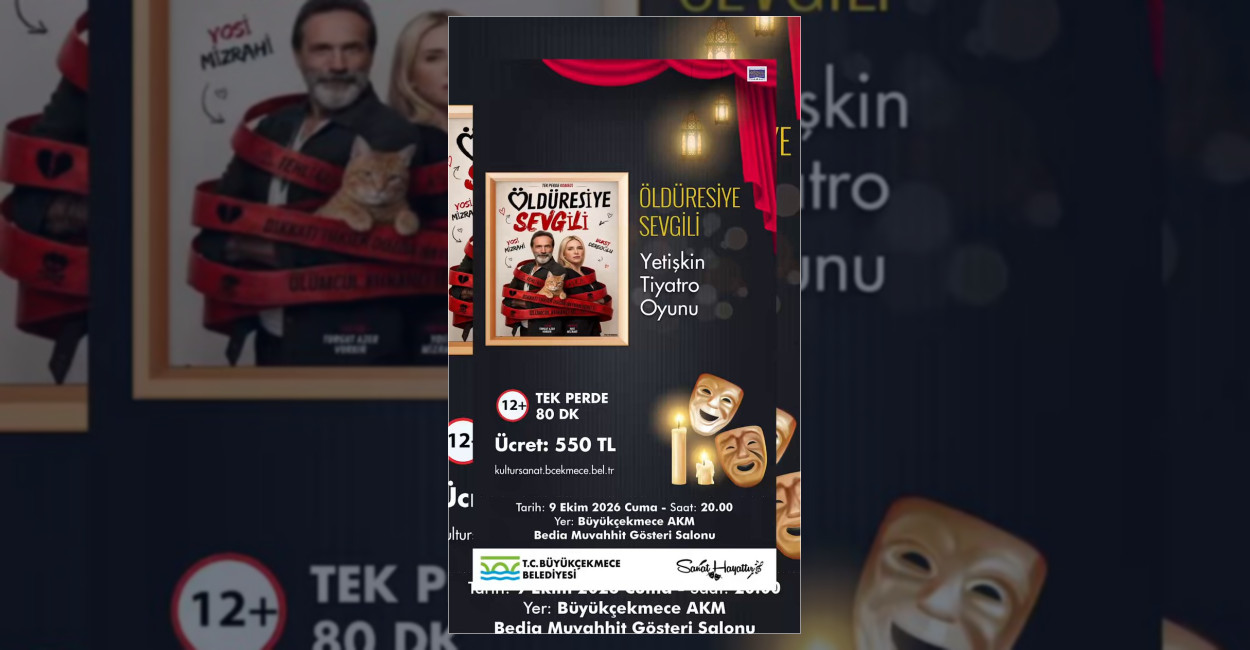 Büyükçekmece Belediyesi tarafından sahneye taşınan ve sürprizlerle dolu olayları konu