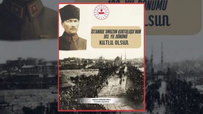 Arnavutköy Kaymakamlığı, Millî Mücadele'nin ardından İstanbul'un işgalden kurtuluşunun 103. yıl