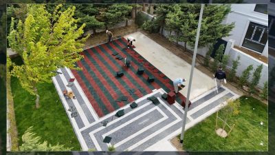 Silivri Belediyesi Park ve Bahçeler Müdürlüğü ekipleri, ilçede yeni park