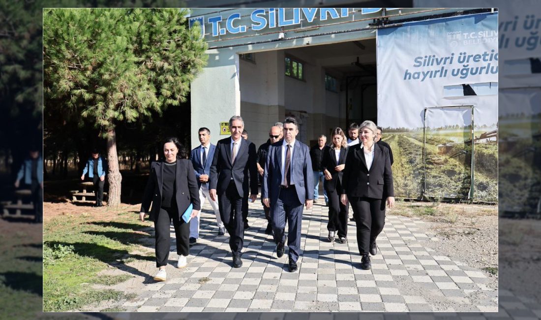Silivri Kaymakamı Murat Eren ve Belediye Başkan Vekili Yalçın Ekici,