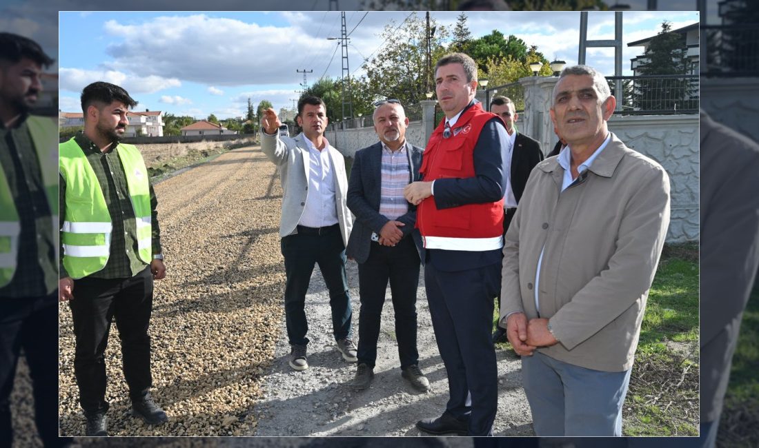 Çatalca Belediyesi, Oklalı Mahallesi'nde okul yolu, düğün alanı ve çocuk
