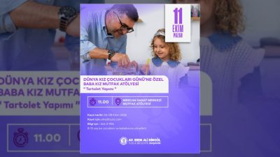 Tuzla Belediyesi, Dünya Kız Çocukları Günü kapsamında babalar ve kız