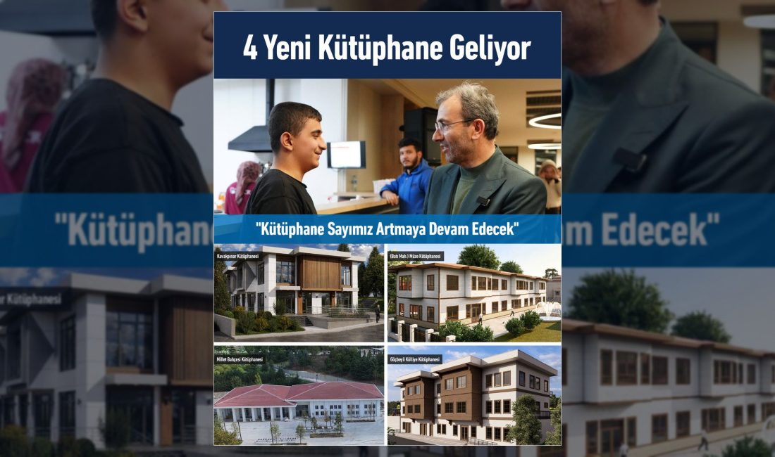 Pendik Belediyesi, ilçenin kültürel altyapısını güçlendirmek amacıyla dört yeni kütüphane