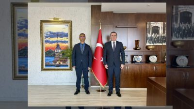 Tuzla Bölge Liman Başkanı Ahmet Porsuk, Pendik Kaymakamı Mehmet Yıldız'ı