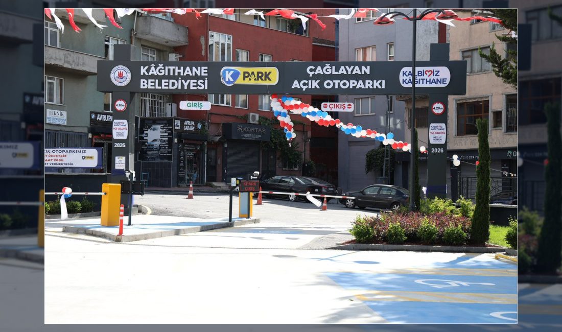 Kağıthane Belediyesi, Çağlayan mahallesinde engelli, elektrikli ve büyük araçlar için