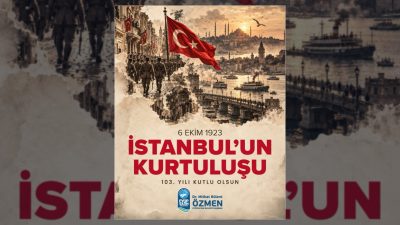 Eyüpsultan Belediyesi, İstanbul'un Kurtuluşu'nun 103. yıl dönümü vesilesiyle bir kutlama