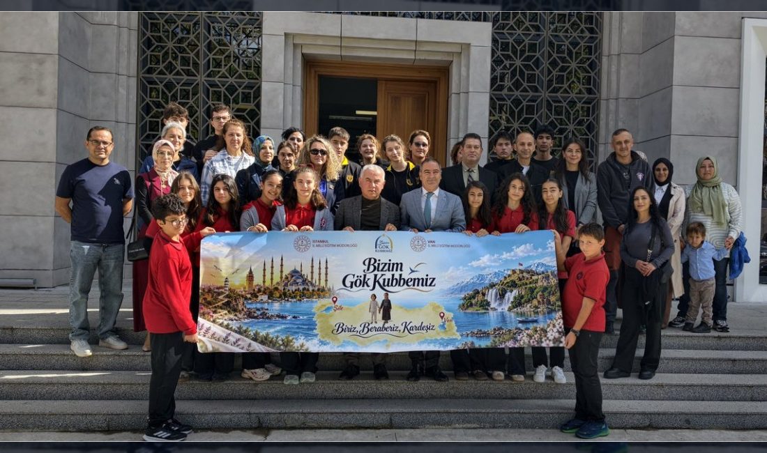 İstanbul'un Şile ilçesindeki iki okul, Bizim Gök Kubbemiz projesi kapsamında