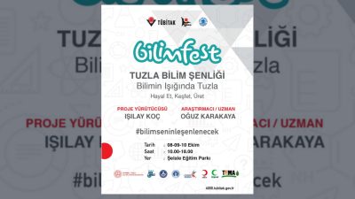 Tuzla Belediyesi ve TÜBİTAK iş birliğiyle düzenlenen BilimFest Tuzla Bilim