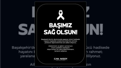 Esenyurt Belediyesi, Başakşehir'de bir okulda meydana gelen saldırı nedeniyle derin