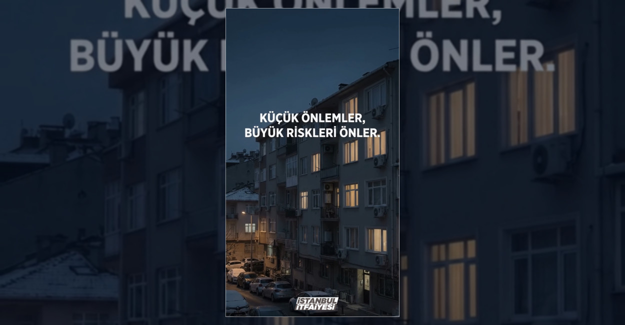 Kış aylarında ev yangınlarına karşı basit önlem çağrısı