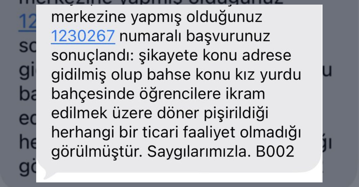 Sancaktepe’de Döner Kokusu Şikayeti