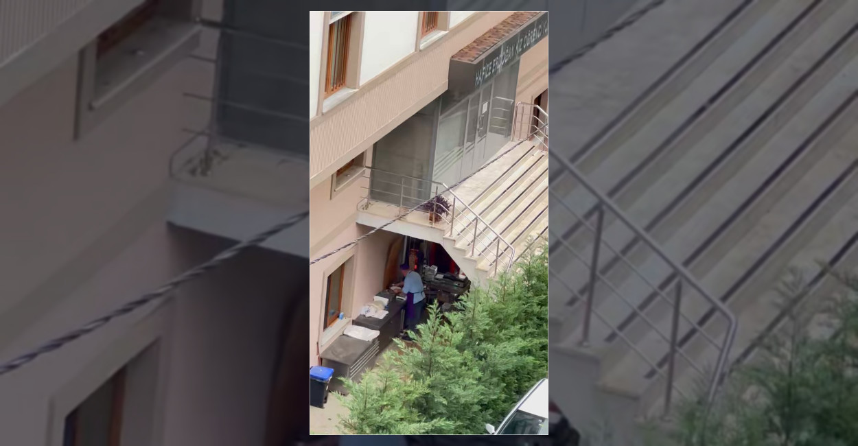Sancaktepeli Vatandaştan Merdiven Altı Koku Tepkisi