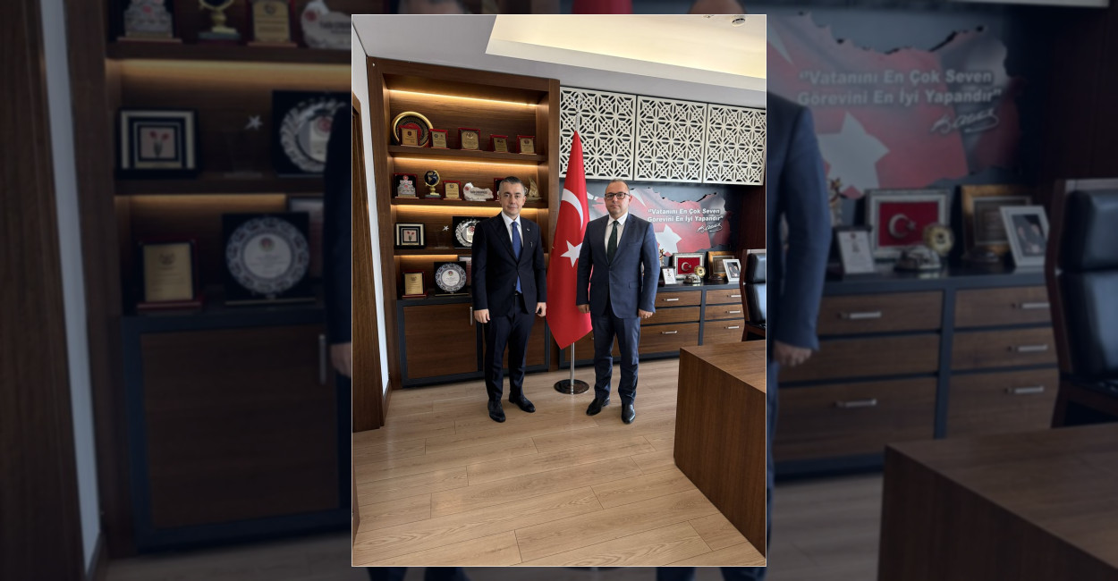 Can Aksoy’dan Kaymakam Çobanoğlu’na Veda Ziyareti