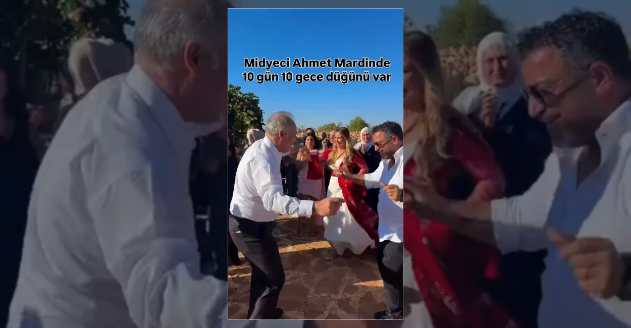 Midyeci Ahmet’ten yeni düğün videosu paylaşımı