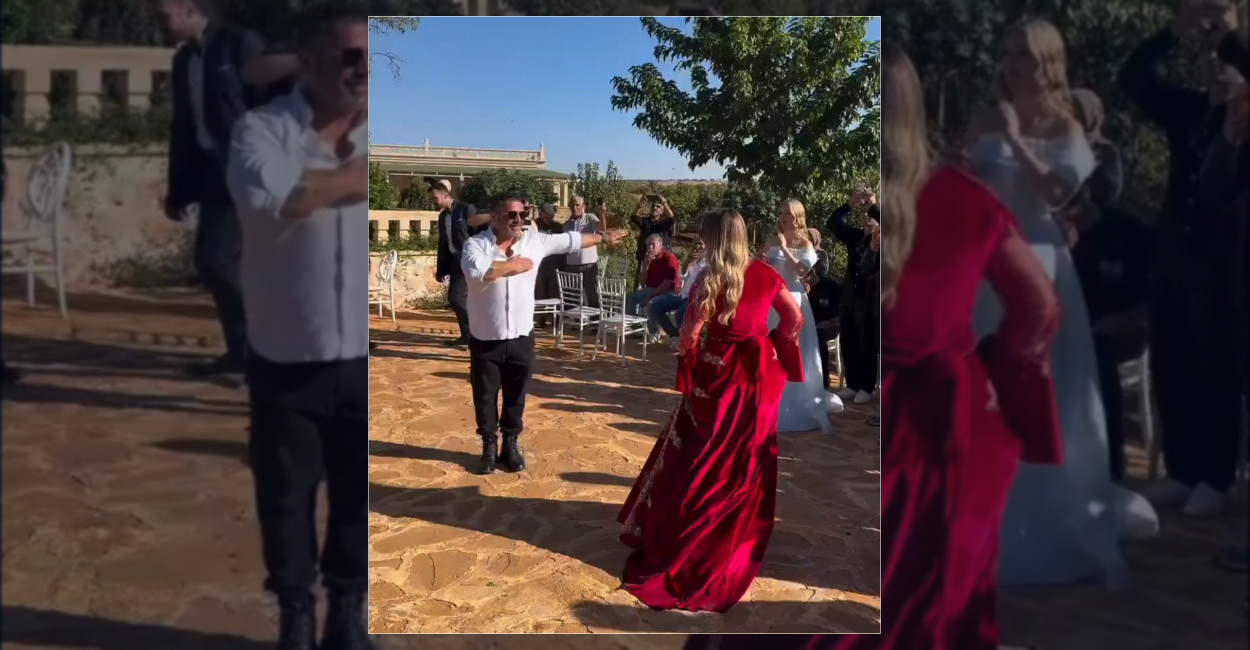 Midyeci Ahmet ve Eşi Karşılıklı Kafkas Dansı Yaptı