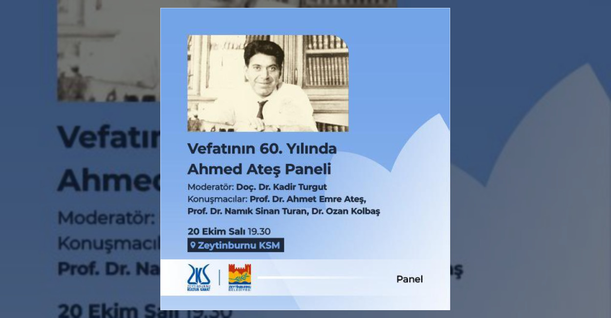 Zeytinburnu’nda Prof. Dr. Ahmed Ateş Anma Programı