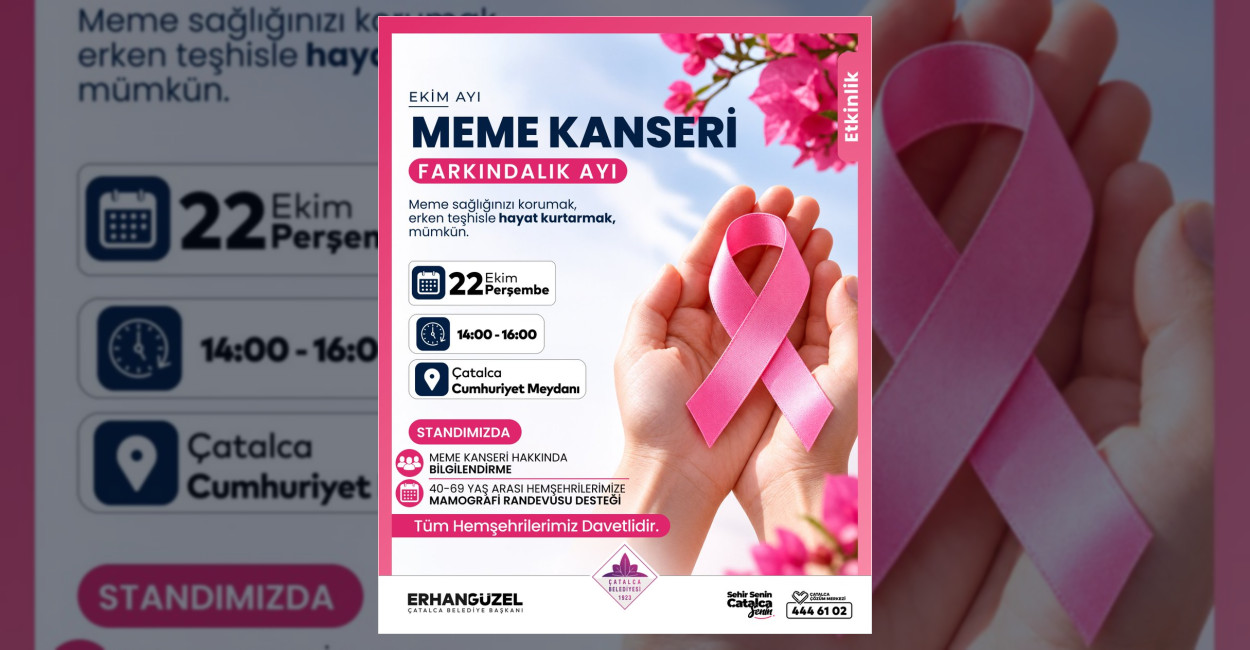 Çatalca’da Ücretsiz Mamografi Randevusu Desteği
