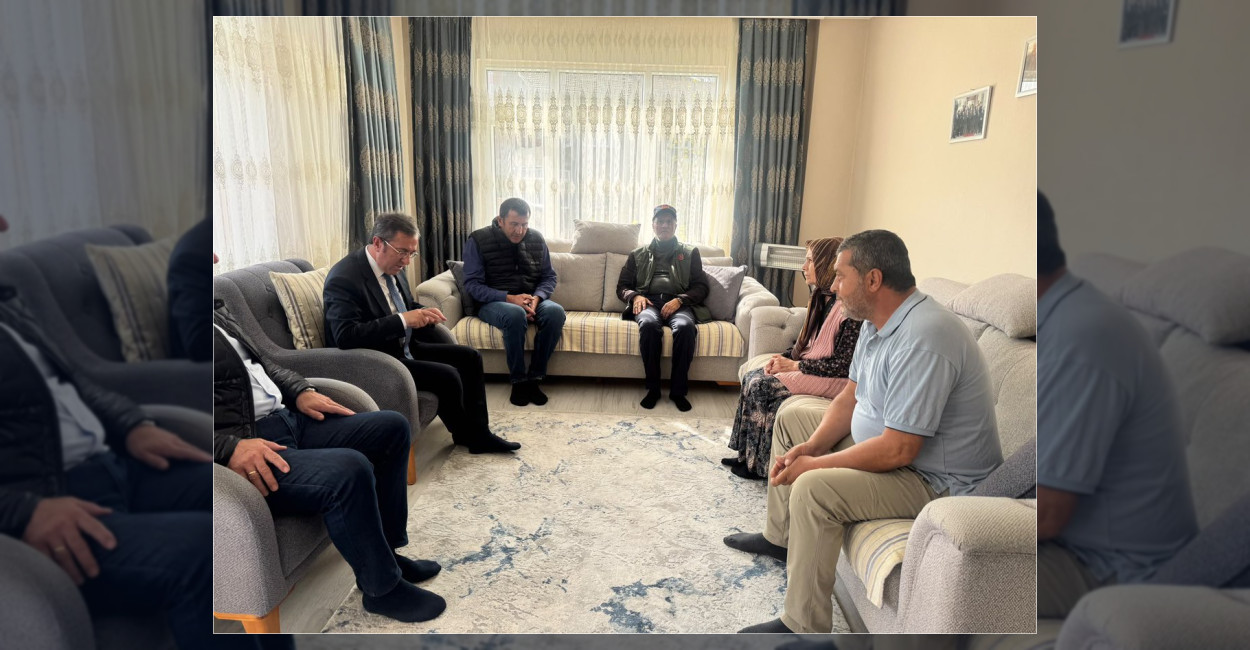 Sarıyer Kaymakamı Maytalman’dan Kore Gazisi Ailesine Ziyaret