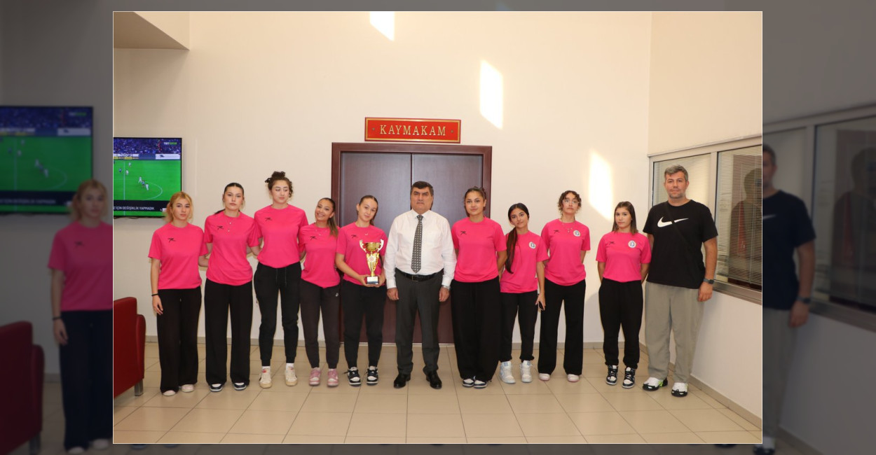 Naim Süleymanoğlu Spor Lisesi’nden Kaymakamlığa Ziyaret