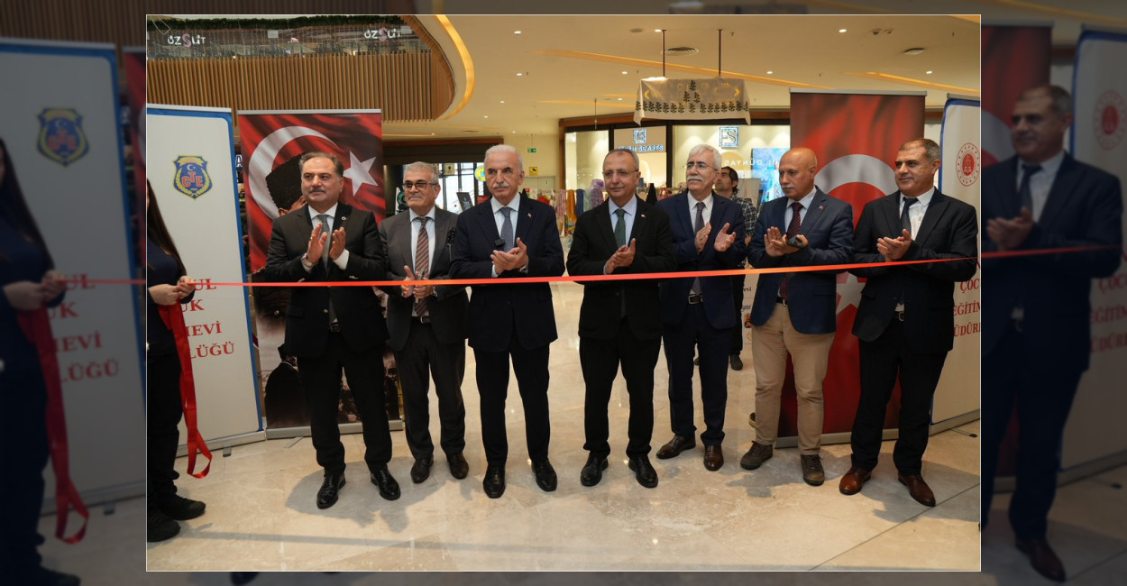 Ümraniye’de Hükümlü Çocuklar El Sanatları Sergisi Açıldı