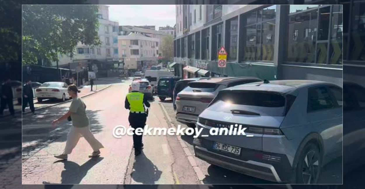 Çekmeköy’de Hatalı Park Eden Araçlara Cezai İşlem