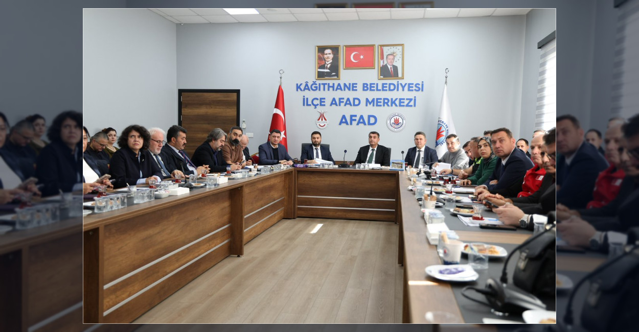 Kağıthane’de Afet Koordinasyon Tatbikatı Gerçekleştirildi