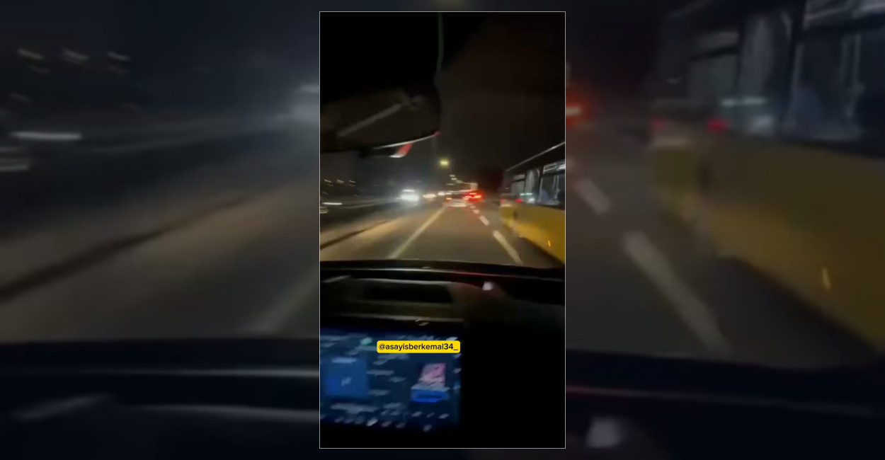İstanbul’da sürücü ambulansa yol vermedi