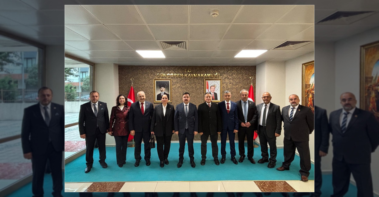 Güngören Kaymakamı Terzi Muhtarları Kabul Etti