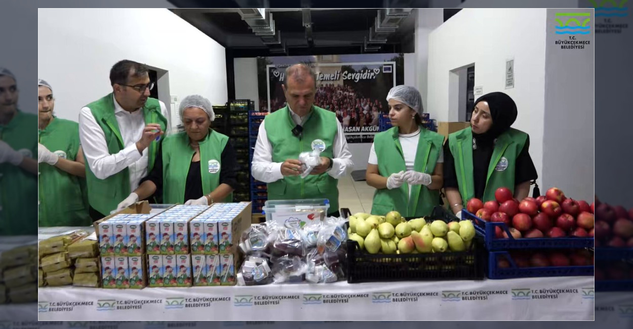 Büyükçekmece’den öğrencilere beslenme desteği