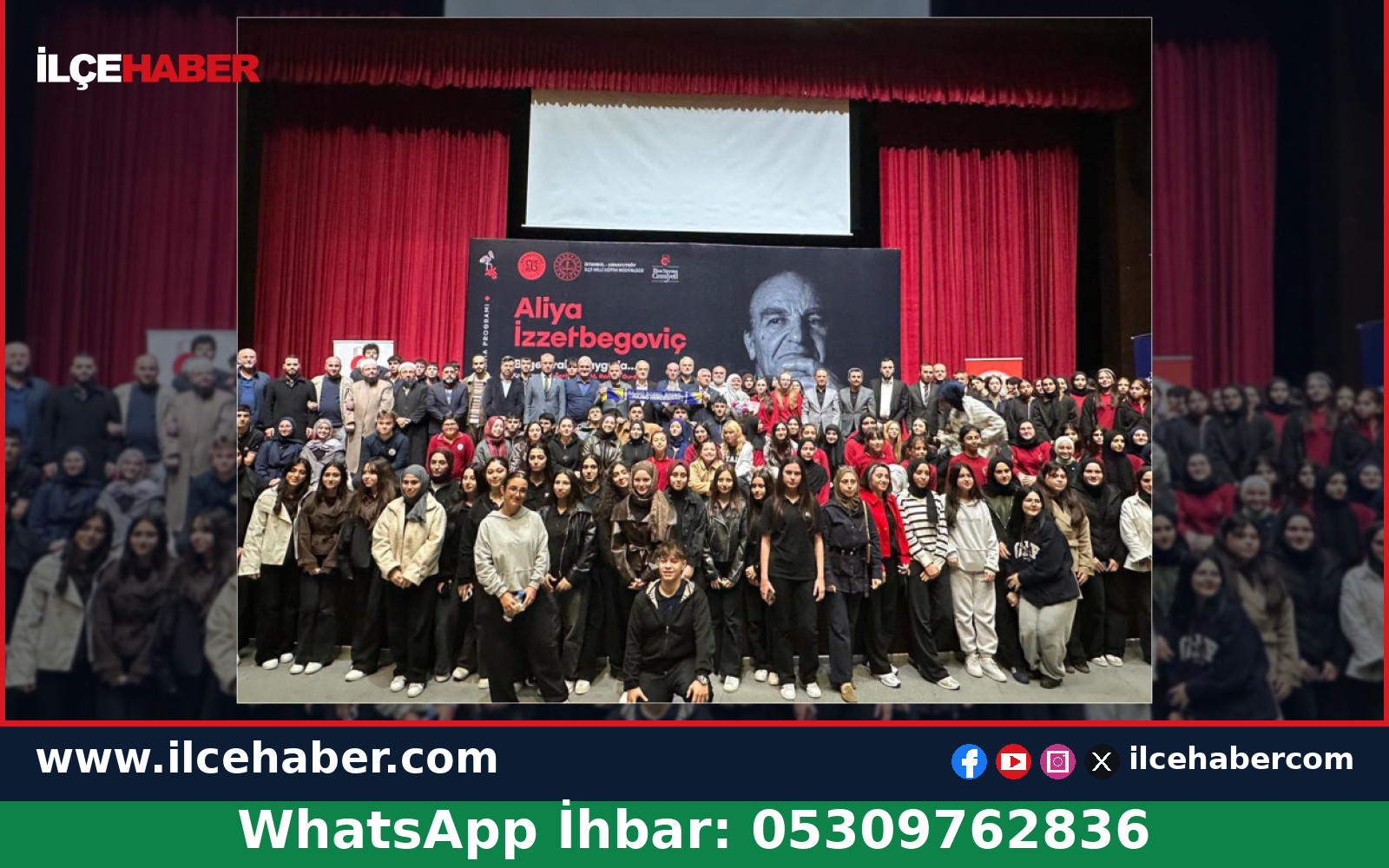 Arnavutköy’de Aliya İzzetbegoviç anma programı düzenlendi