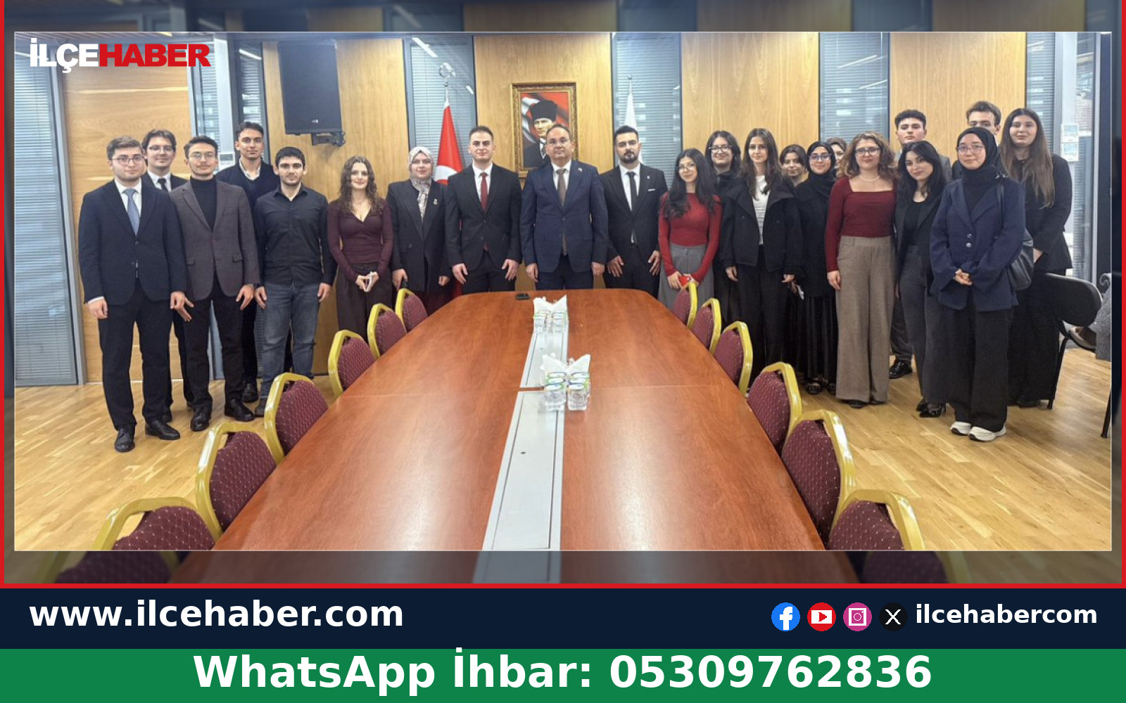 Üniversite Öğrencilerinden Şişli Kaymakamı’na Ziyaret