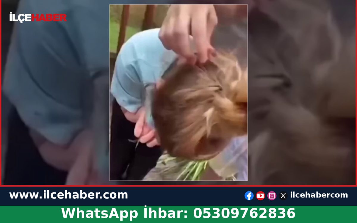Saçını çeken gizemli şeyi arayan babanın şaşırtıcı karşılaşması