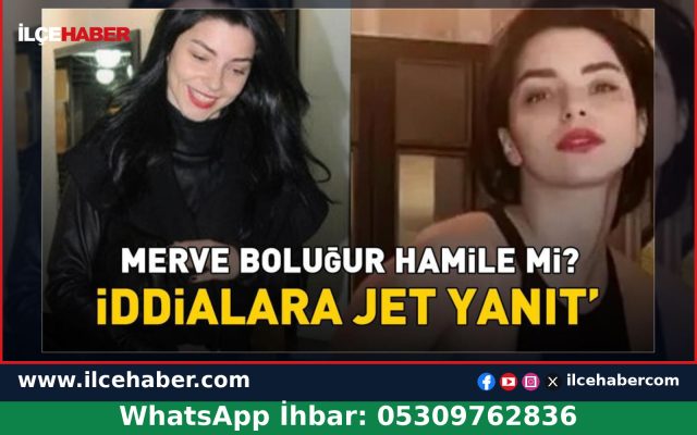 Merve Boluğur’dan hamilelik iddialarına esprili yanıt