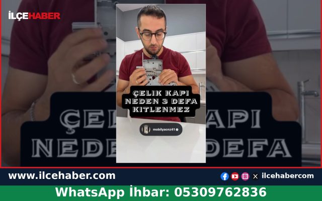 Çelik kapılar neden üç kez kilitlenmemeli?