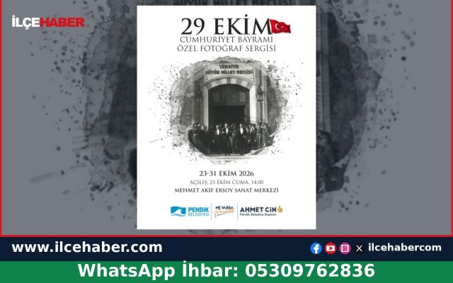 Pendik’te 29 Ekim Cumhuriyet Bayramı Fotoğraf Sergisi Açılıyor
