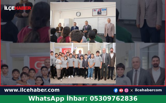Başakşehir Kaymakamı Öneği’nden Güvercintepe Ortaokulu’na Ziyaret