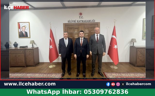 Silivri Kaymakamlığı’nda Müfettiş Ziyareti
