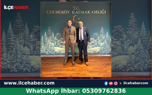 Çekmeköy Kaymakamı Bilgin’den Gazilere Ziyaret Teşekkürü