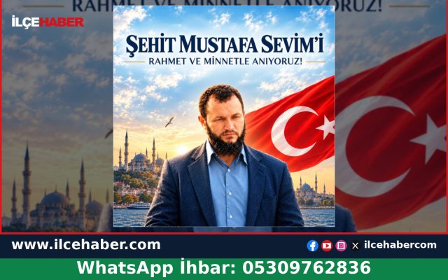 Kağıthane Kaymakamlığı’ndan Şehit Mustafa Sevim’e Anma