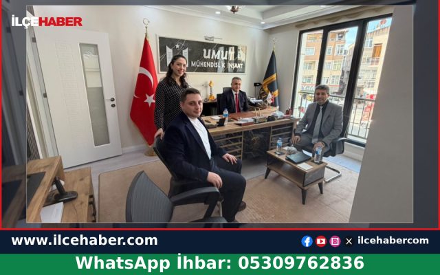 Küçükçekmece Kaymakamı Anteplioğlu’ndan Mühendislik Firmasına Ziyaret