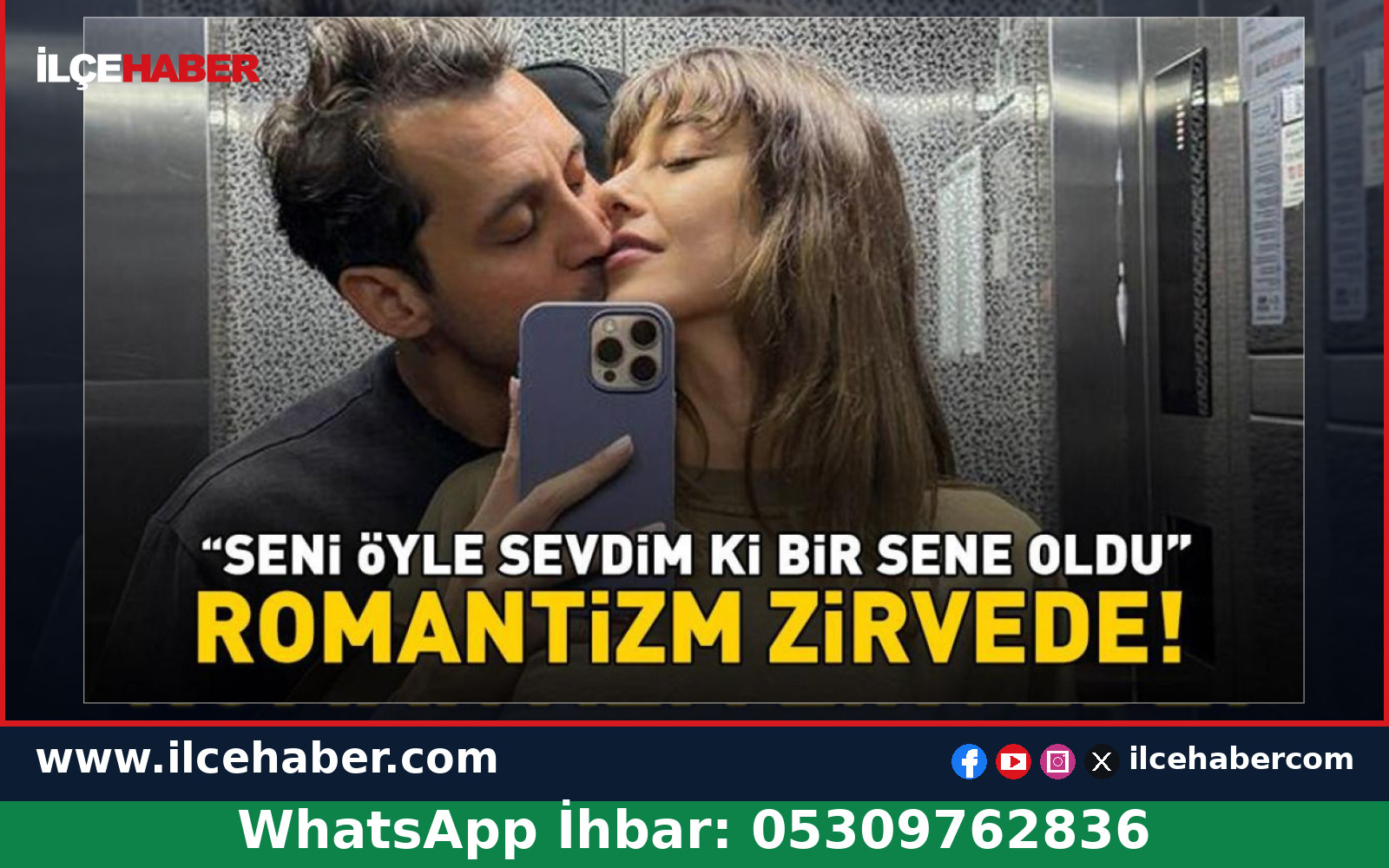 Dilan Çiçek Deniz ve Birkan Nasuhoğlu’ndan Aşk Dolu Yıl Dönümü