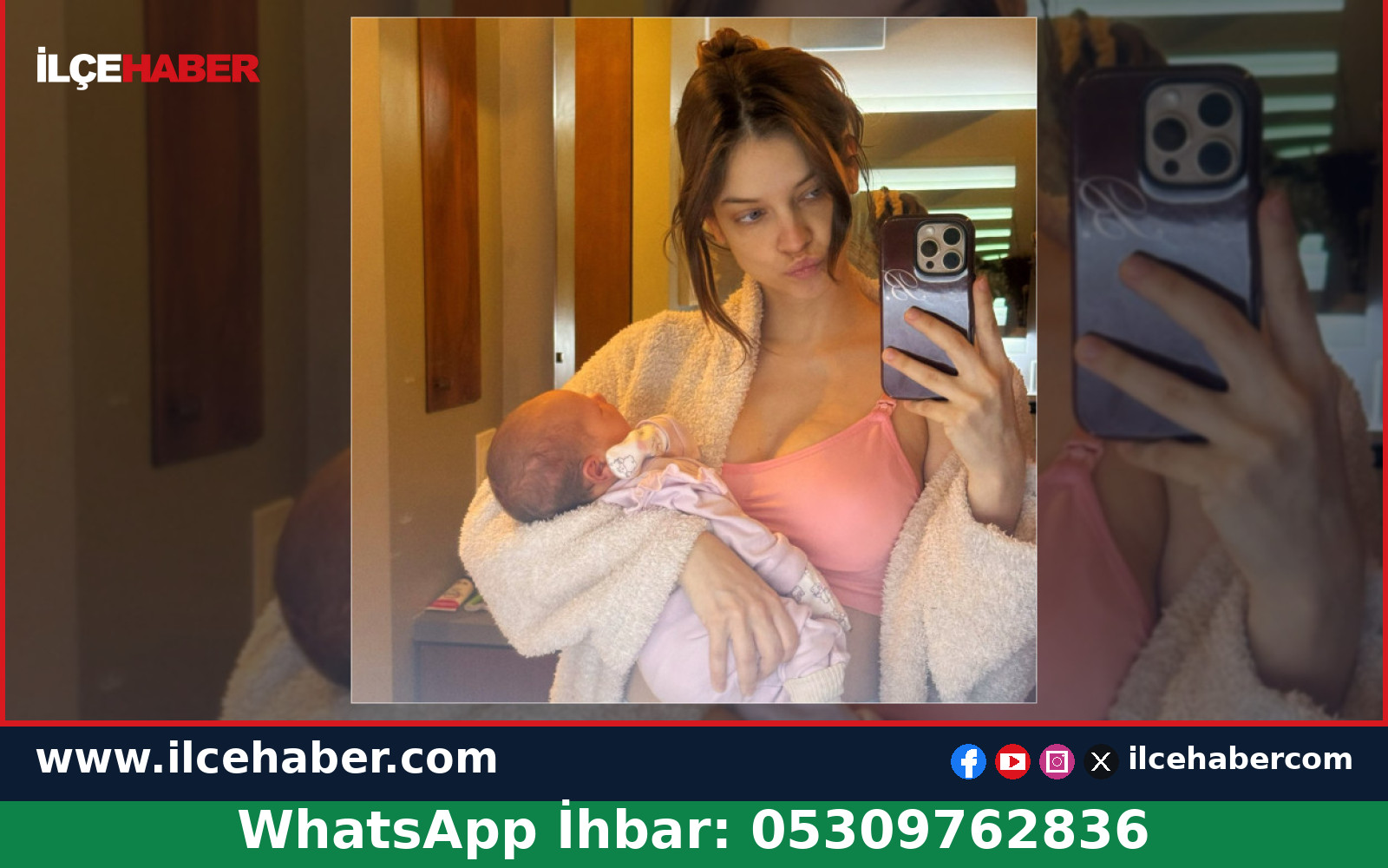 Barbara Palvin kızının yüzünü ilk kez paylaştı